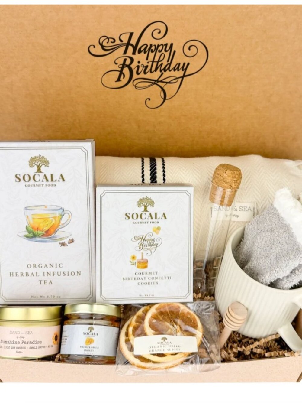 Sand and Sea by Ashley - Birthday Box NWOT